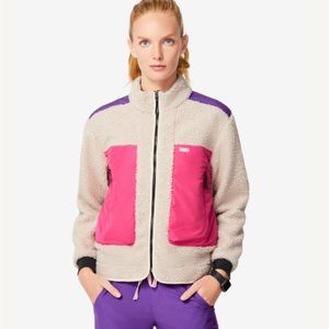NWOT FIGS Sherpa Jacket